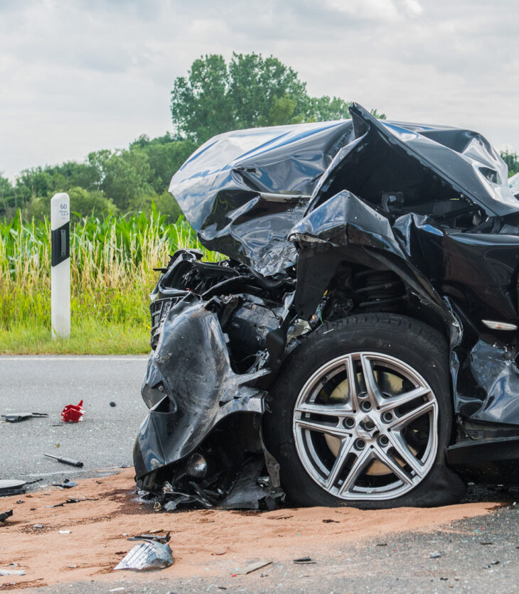 Accidente en via publica