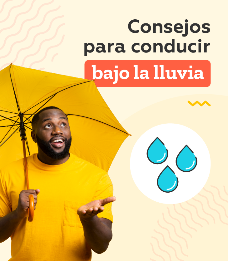 Consejos para siniestros viales lluvia 123Seguro
